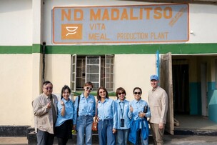 Nu Skin Goodwill Ambassadors travel to Malawi to document frontline action for the Nourish the Children programme and Vitameal.